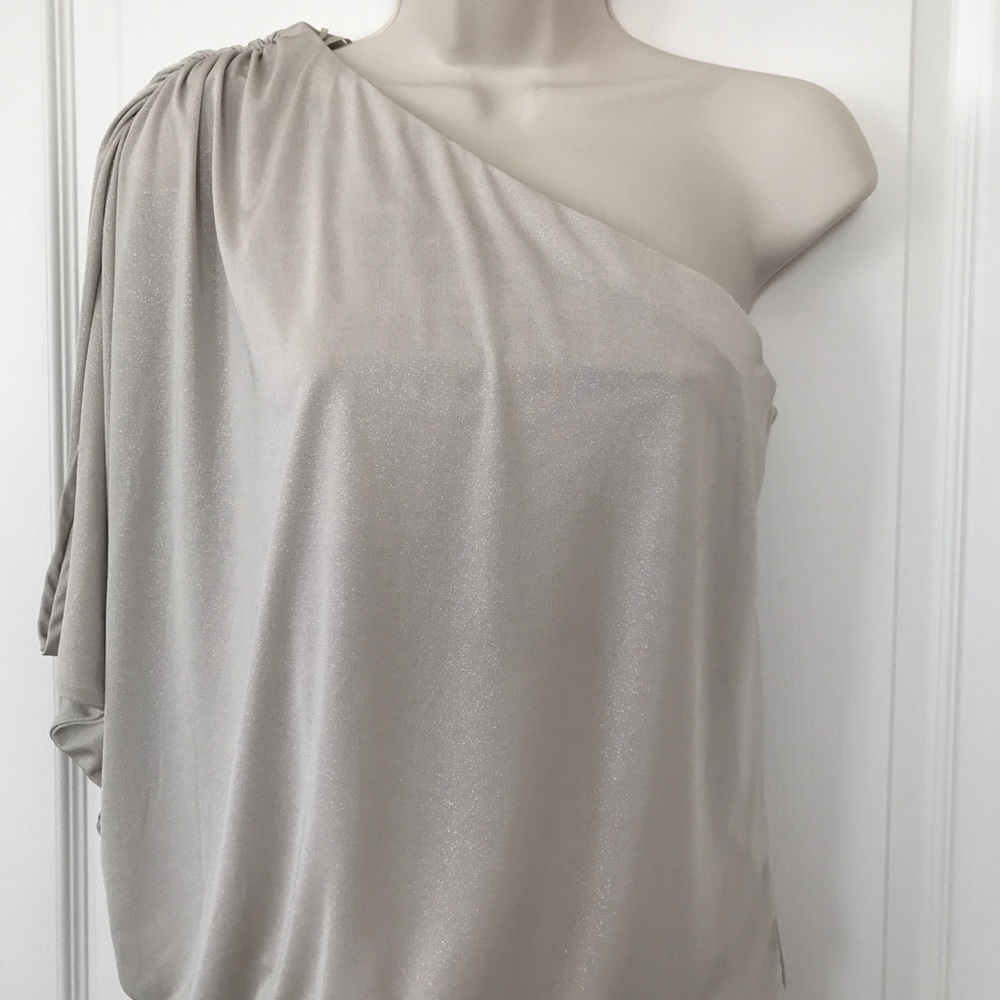 Jennifer Lopez One Shoulder Blouse